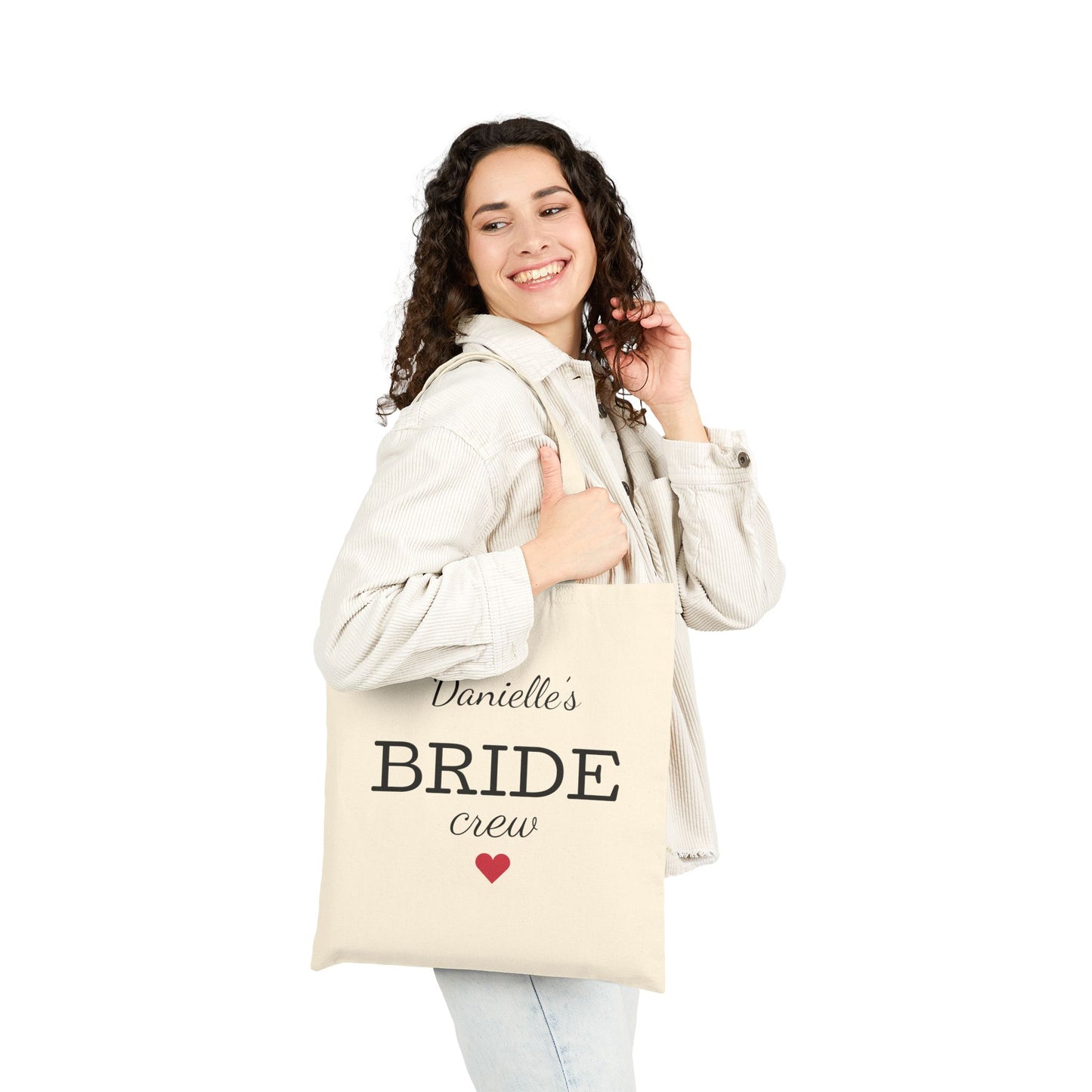 Custom Bridal Party Tote Bag