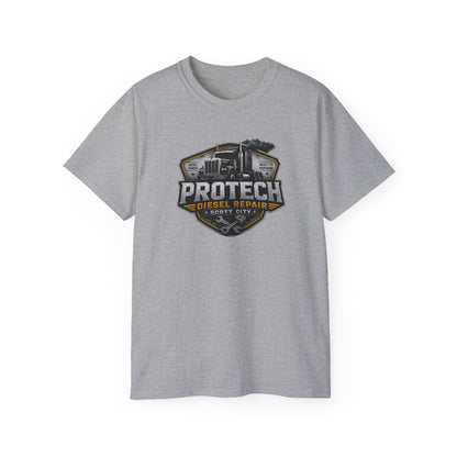 ProTech Diesel Repair Shield Tee | Truck Mechanic Logo Shirt
