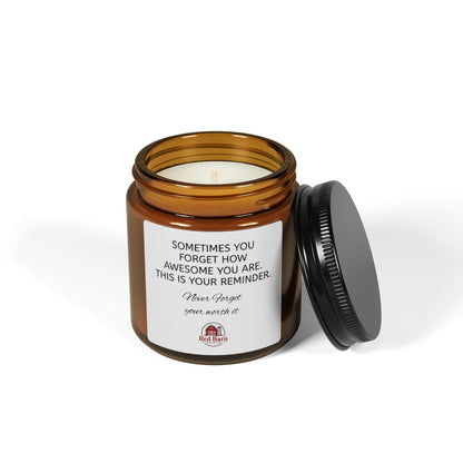 Scented Soy Candle (Amber Jar)
